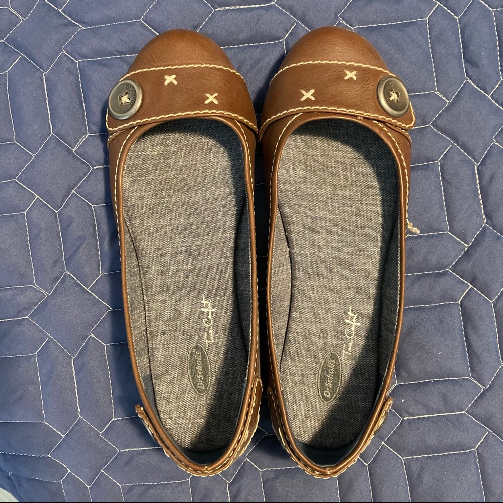Dr Scholl’s Brown Ballet Flats size 8
